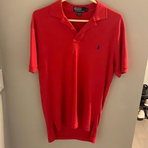 Red Collared Polo shirt